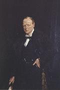 Sir William Orpen Winston Churchill china oil painting reproduction